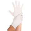 Einweghandschuhe M 100 St&uuml;ck wei&szlig;transparent HYGOSTAR 27059 Produktbild