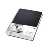 Collegeblock ca. A5 liniert schwarz   ohne Register Hardcover SIGEL CO823 Produktbild Einzelbild 2 S