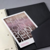 Collegeblock ca. A5 liniert schwarz   ohne Register Hardcover SIGEL CO823 Produktbild Detaildarstellung 3 S