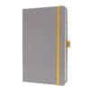 Notizbuch ca. A5 88Blatt 80 g/m&sup2; liniert hellgrau   linescape Hardcover SIGEL LS101 Produktbild