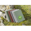 Notizbuch ca.A5 50Blatt 100 g/m&sup2; kariert hellgrau   vegan Softcover SIGEL RU100 Produktbild Anwendungsdarstellung 1 S
