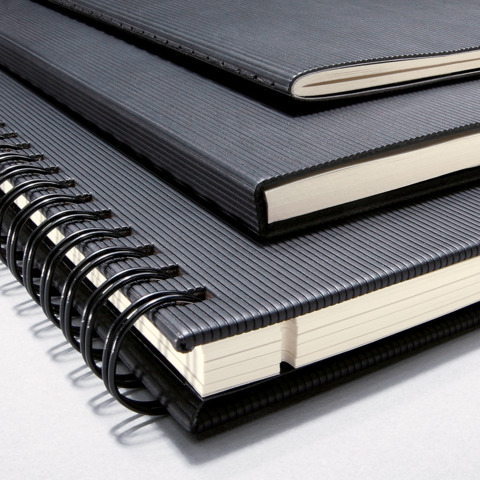 Collegeblock ca. A5 liniert schwarz   ohne Register Hardcover SIGEL CO823 Produktbild Stammartikelabbildung 2 XL