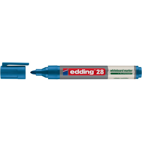 Whiteboardmarker EcoLine 1,5-3mm blau   Rundspitze EDDING 28-003 Produktbild