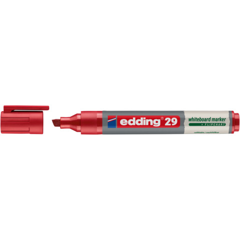 Whiteboardmarker EcoLine 1,5-5mm rot   Keilspitze EDDING 29-002 Produktbild