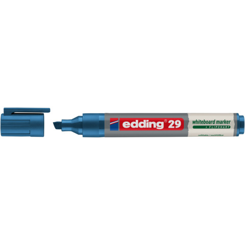 Whiteboardmarker EcoLine 1,5-5mm blau   Keilspitze EDDING 29-003 Produktbild