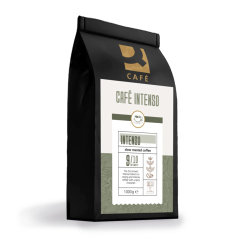 Kaffee 1Kg Bohne  INTENSO Q-CONNECT KF10436 Produktbild