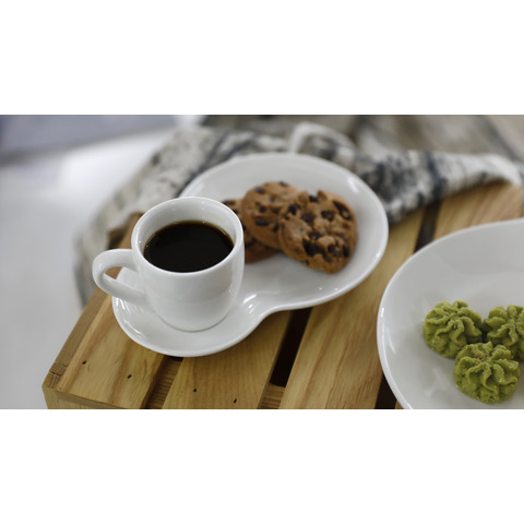 Kaffeetasse 85ml + Untersetzer / Dessert MYG034-CK13 DONAU 56935