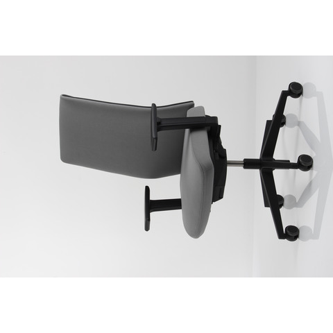 Drehstuhl ohne AL Komf.S. h.grau 6520BS/M6000/PFS/SRW/ATL60011 w.Roll  Produktbild Einzelbild 3 XL